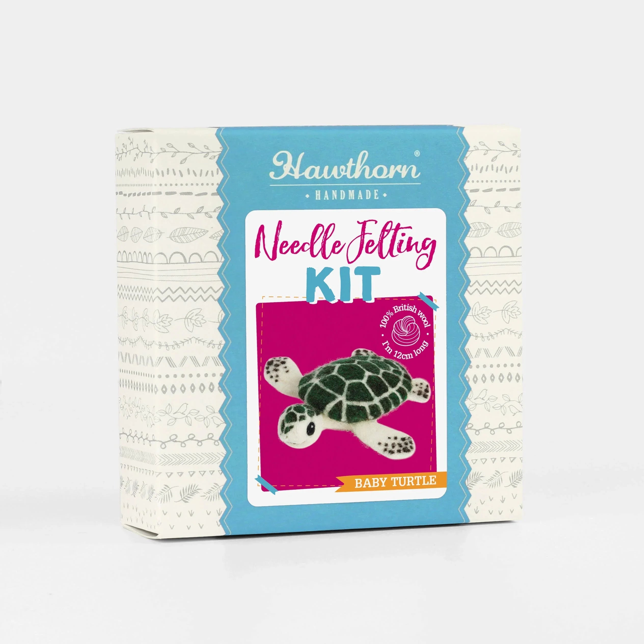 Baby Sea Turtle Mini Needle Felting Kit - Handcraft Harbor