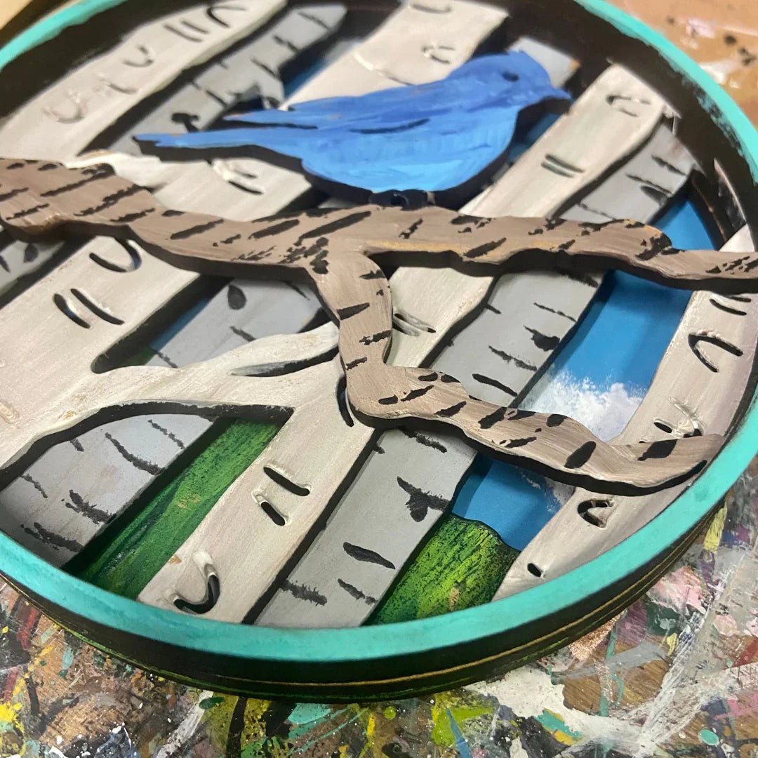 Bird Shadow Box Kit - Handcraft Harbor