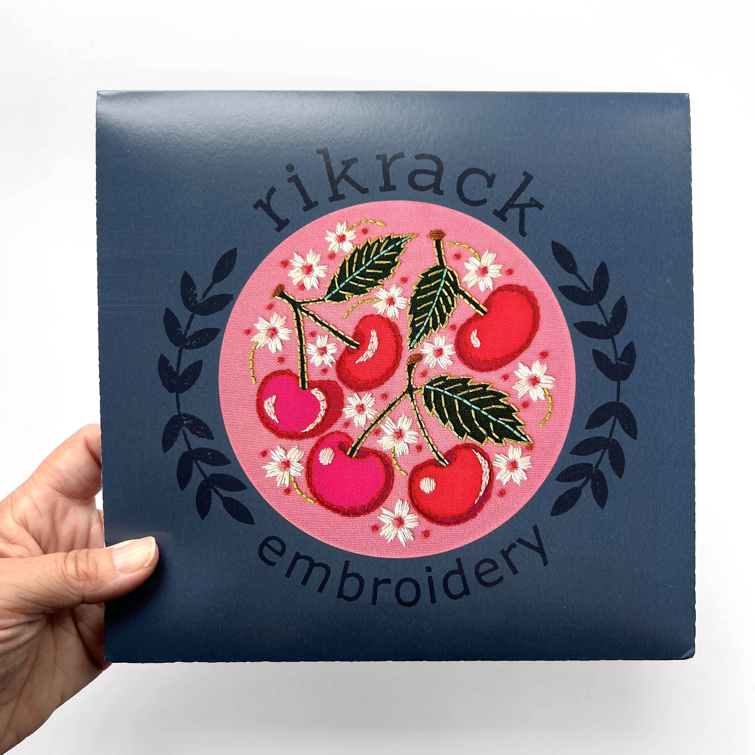 Cherries Embroidery Kit - Handcraft Harbor