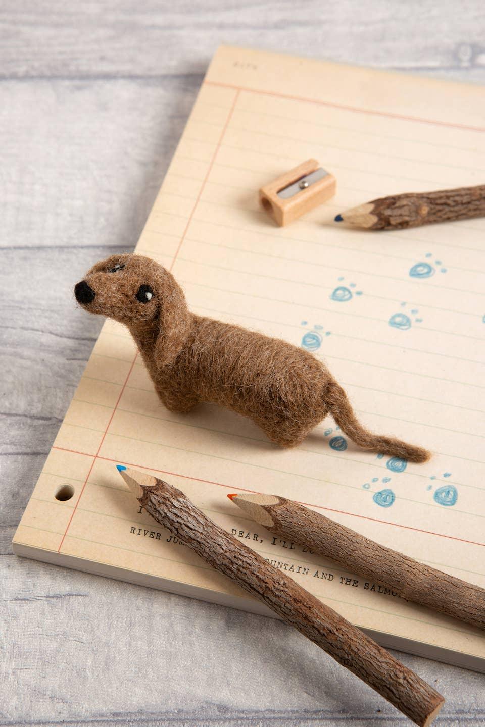 Dachshund Mini Needle Felting Kit - Handcraft Harbor