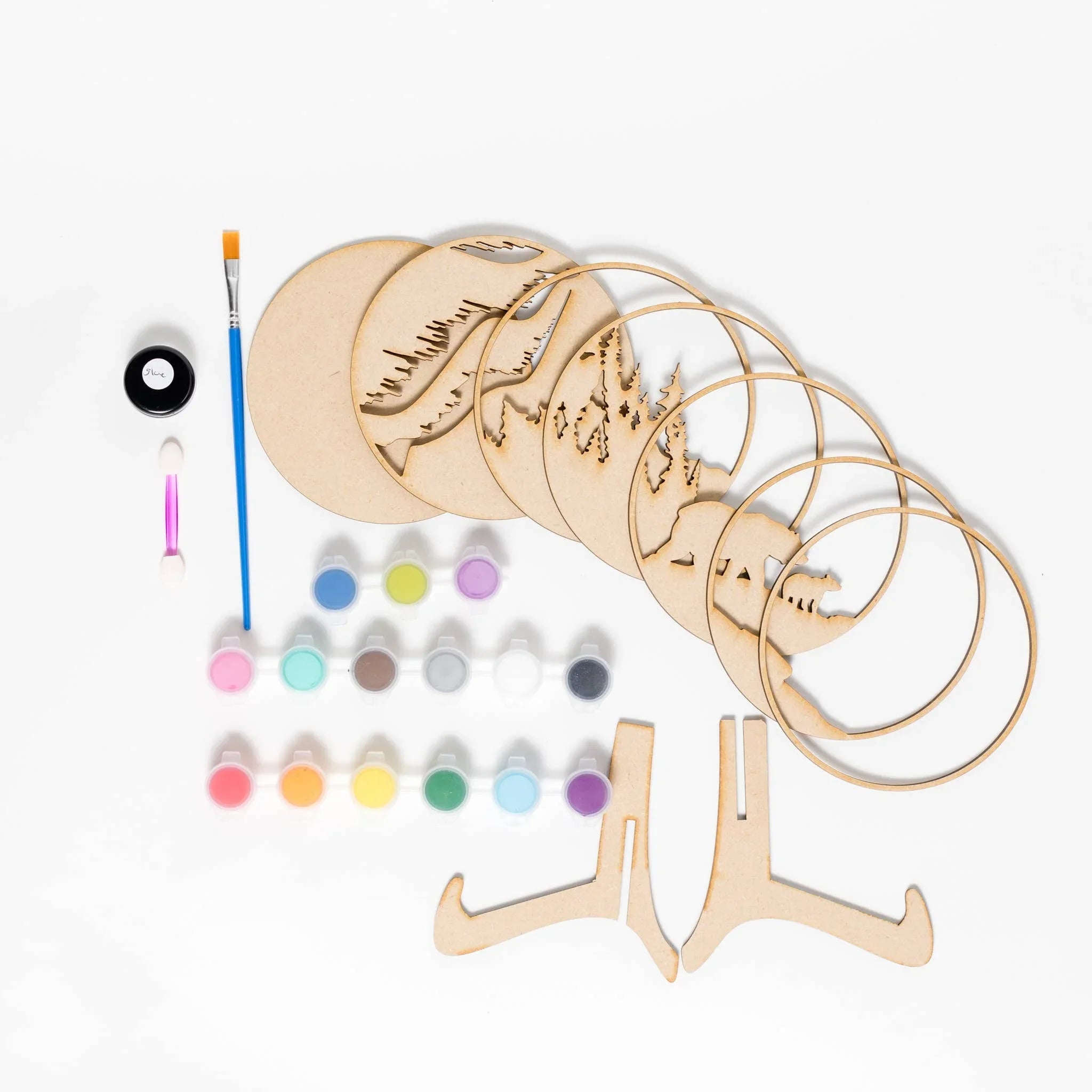 Penguin Shadow Box Kit - Handcraft Harbor