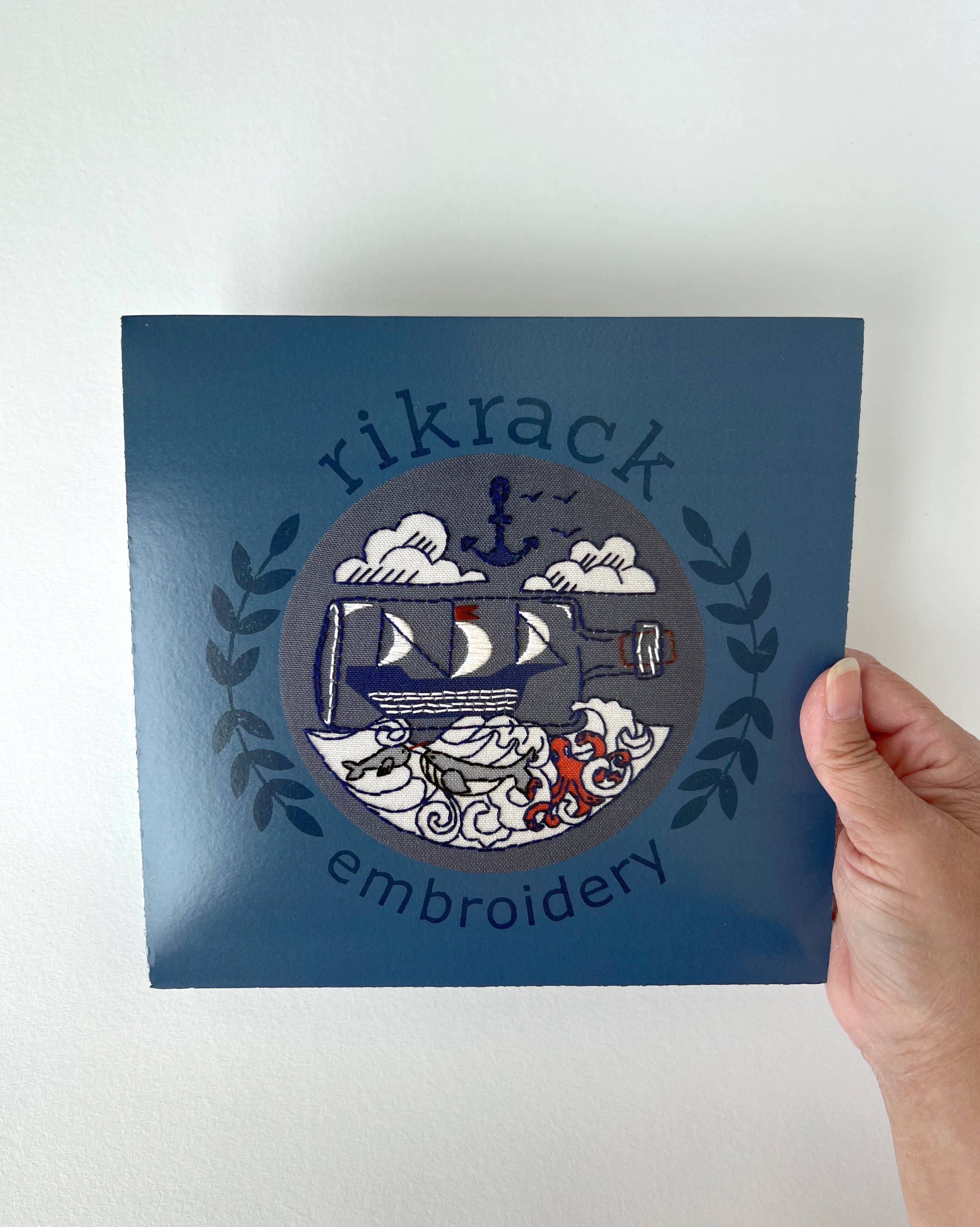 Ship Embroidery Kit - Handcraft Harbor