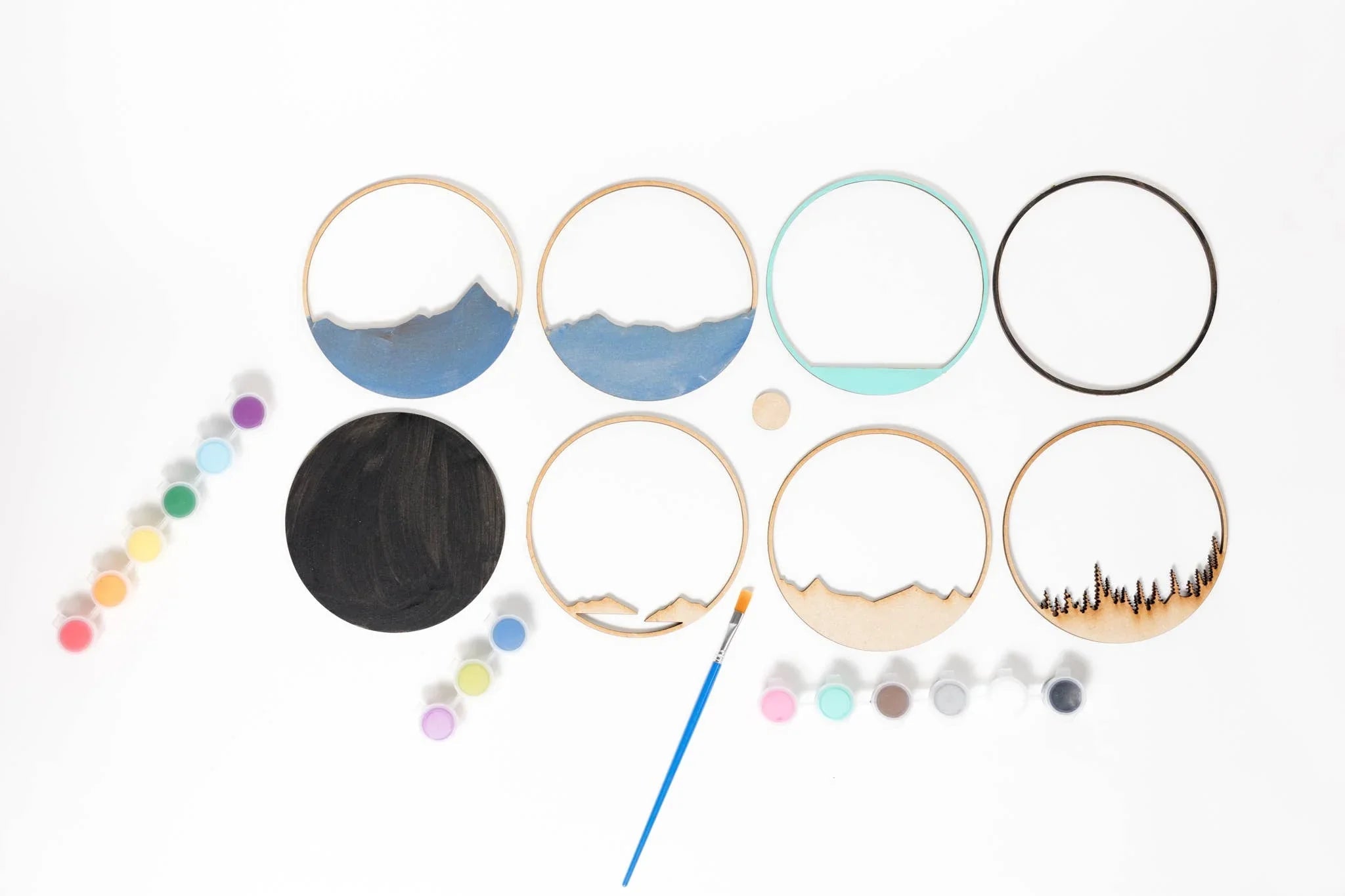 Wave Shadow Box Kit - Handcraft Harbor