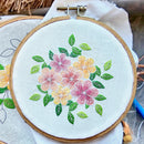 Lacy Flowers Intermediate Embroidery Kit
