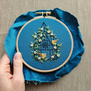 "Fly Free" Bird Hand Embroidery Craft Kit
