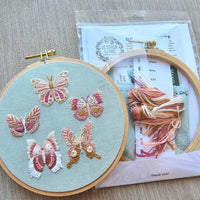 Butterfly Sampler Embroidery Kit