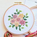 Lacy Flowers Intermediate Embroidery Kit
