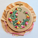 Backyard Geckos Hand Embroidery Kit