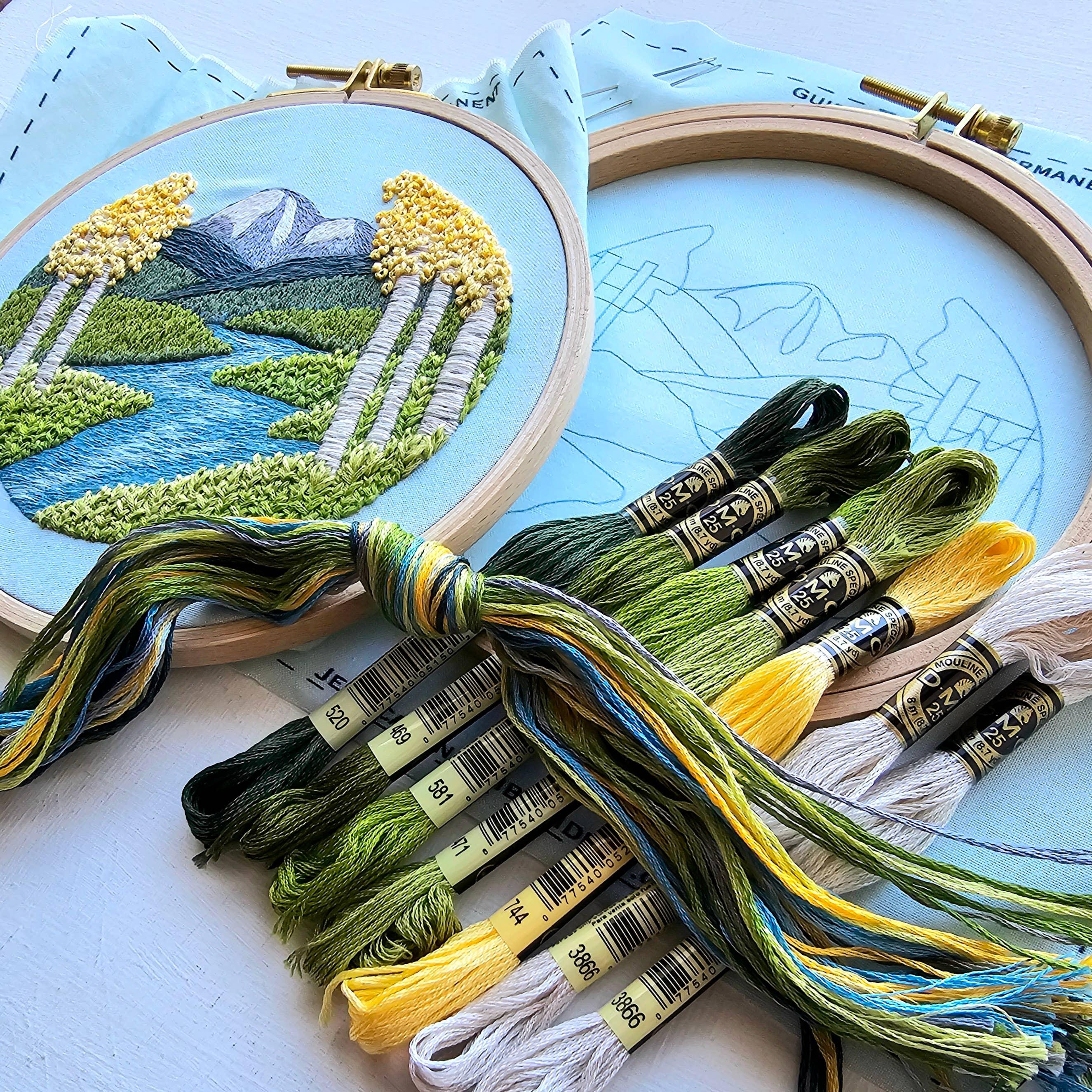 Aspen Vista Landscape Embroidery Kit