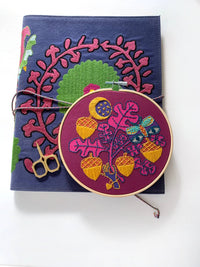 Acorns Embroidery Kit - Handcraft Harbor
