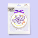 Batty Bat 4" Embroidery Kit - Handcraft Harbor