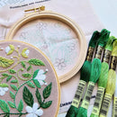 Blissful Blooms Beginner Embroidery Kit - Handcraft Harbor
