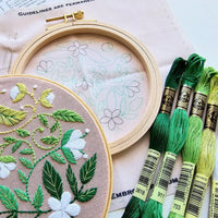 Blissful Blooms Beginner Embroidery Kit - Handcraft Harbor
