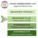 Bumblebee Bouquet Embroidery Kit - Handcraft Harbor
