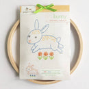 Bunny Embroidery Wall Art Kit - Handcraft Harbor