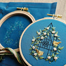"Fly Free" Bird Hand Embroidery Craft Kit