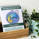Chameleon Beginner Needlepoint Kit - Handcraft Harbor