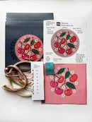 Cherries Embroidery Kit - Handcraft Harbor