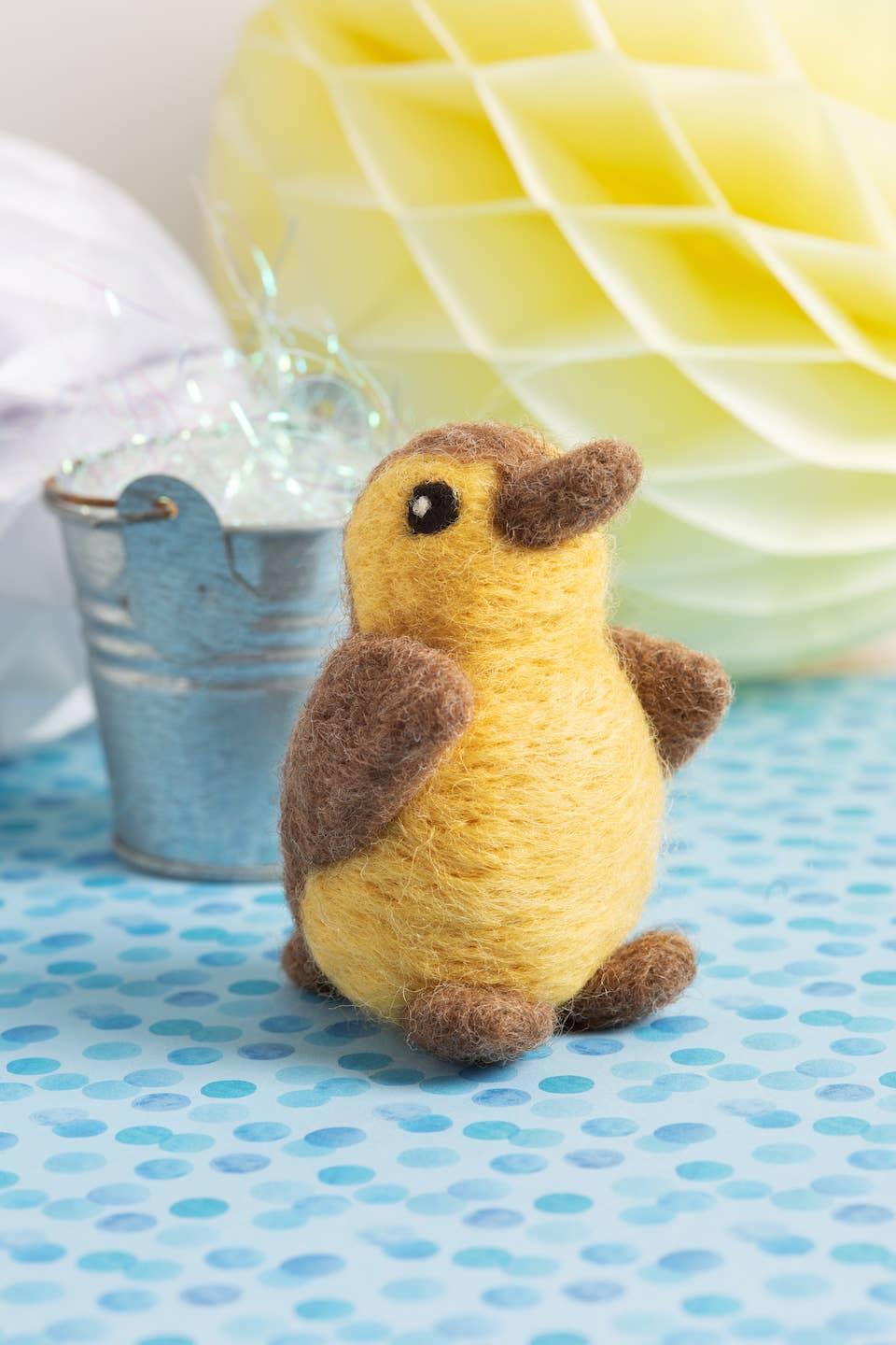 Duckling Mini Needle Felting Kit