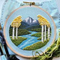 Aspen Vista Landscape Embroidery Kit