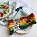 Floral Flourish Beginner Embroidery Kit - Handcraft Harbor