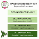 Forest Snail Intermediate Embroidery Kit - Handcraft Harbor