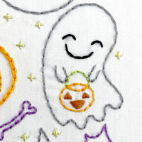 Ghost Friends 8" Embroidery Kit - Handcraft Harbor