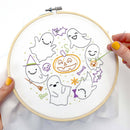 Ghost Friends 8" Embroidery Kit - Handcraft Harbor