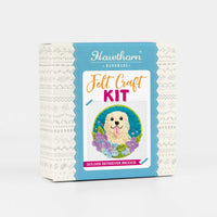 Golden Retriever Brooch Felt Craft Kit - Handcraft Harbor