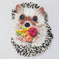 Hedgehog Embroidery Kit - Handcraft Harbor