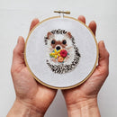 Hedgehog Embroidery Kit - Handcraft Harbor