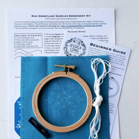 Mini Snowflake Sampler Handmade Ornament Kit - Handcraft Harbor