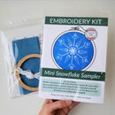 Mini Snowflake Sampler Handmade Ornament Kit - Handcraft Harbor