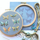 Moth Sampler Embroidery Kit - Handcraft Harbor