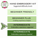 Posing Piglet Embroidery Kit - Handcraft Harbor