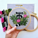 Raccoon Hand Embroidery Kit - Handcraft Harbor