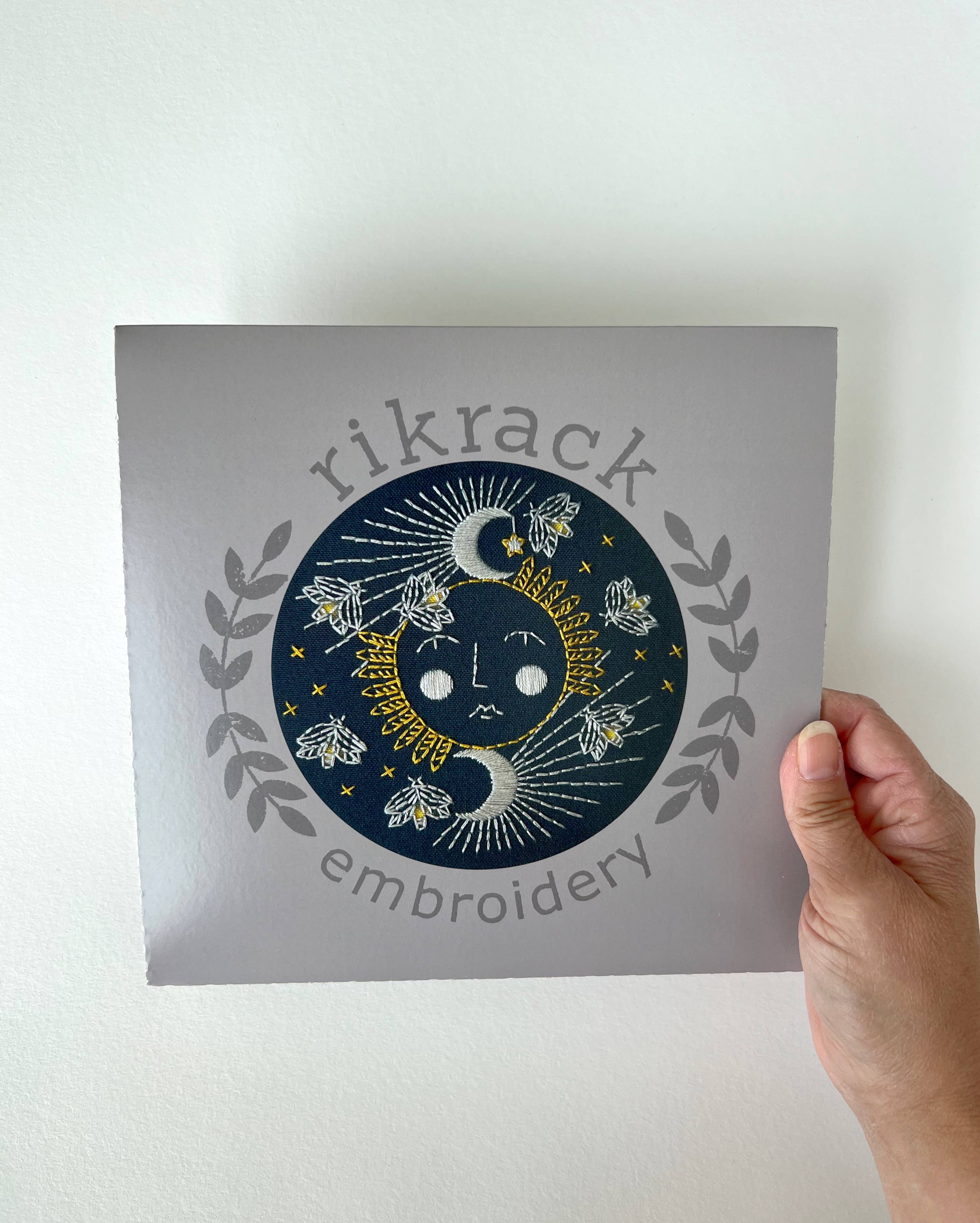 Reader Embroidery Kit - Handcraft Harbor