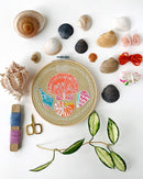Shells Embroidery Kit - Handcraft Harbor