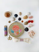 Shells Embroidery Kit - Handcraft Harbor