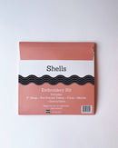 Shells Embroidery Kit - Handcraft Harbor