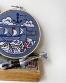 Ship Embroidery Kit - Handcraft Harbor