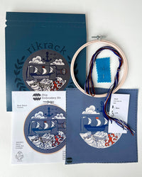Ship Embroidery Kit - Handcraft Harbor