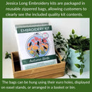 Summer Hummingbird Embroidery Kit - Handcraft Harbor