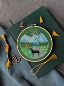 Trail Dog Embroidery Kit - Handcraft Harbor