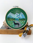 Trail Dog Embroidery Kit - Handcraft Harbor